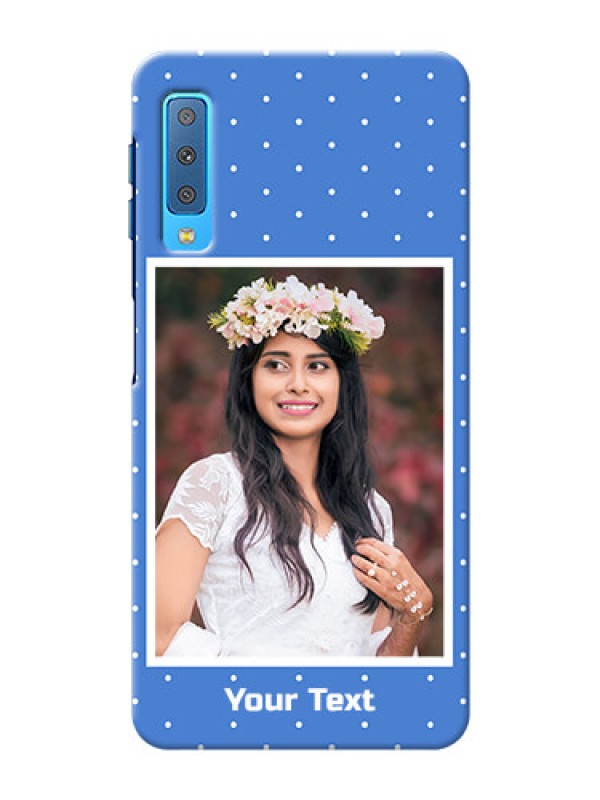 Custom Samsung Galaxy A7 (2018) Personalised Phone Cases: polka dots design
