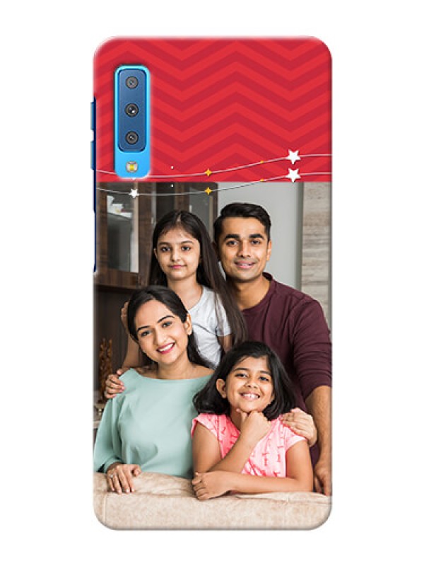 Custom Samsung Galaxy A7 (2018) customized phone cases: Happy Family Design