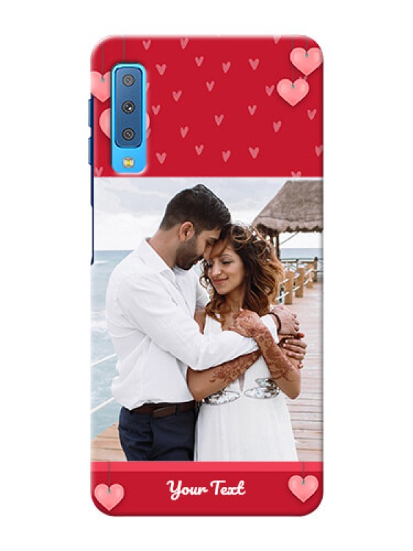 Custom Samsung Galaxy A7 (2018) Mobile Back Covers: Valentines Day Design