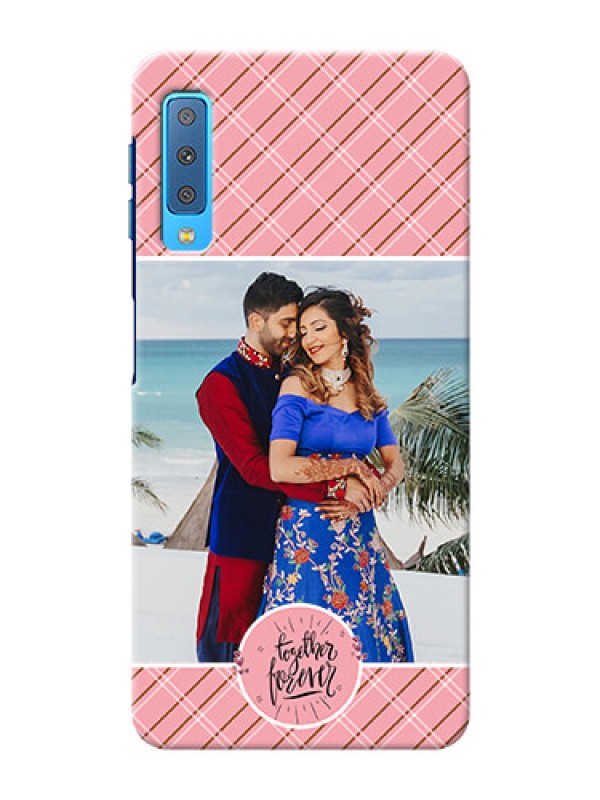 Custom Samsung Galaxy A7 (2018) Mobile Covers Online: Together Forever Design