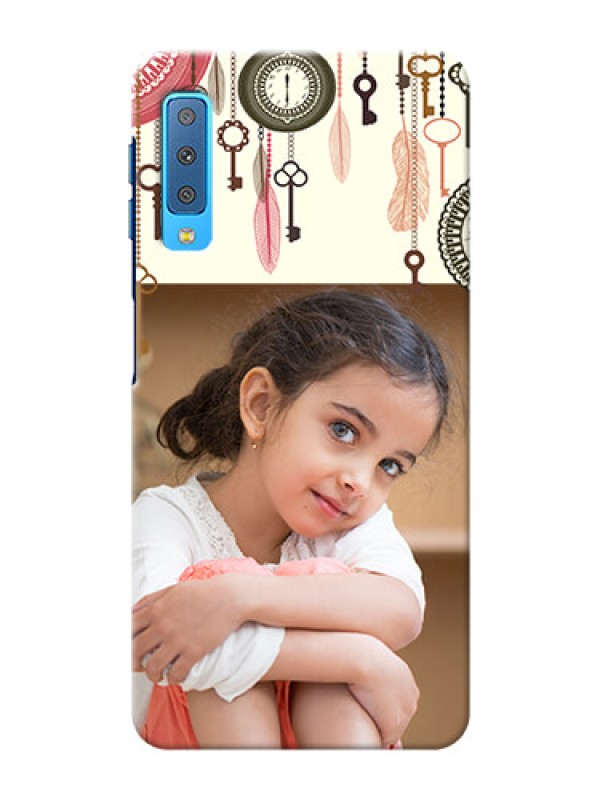 Custom Samsung Galaxy A7 (2018) Phone Back Covers: Boho Style Design