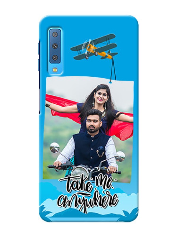 Custom Samsung Galaxy A7 (2018) custom mobile phone cases: Traveller Design 