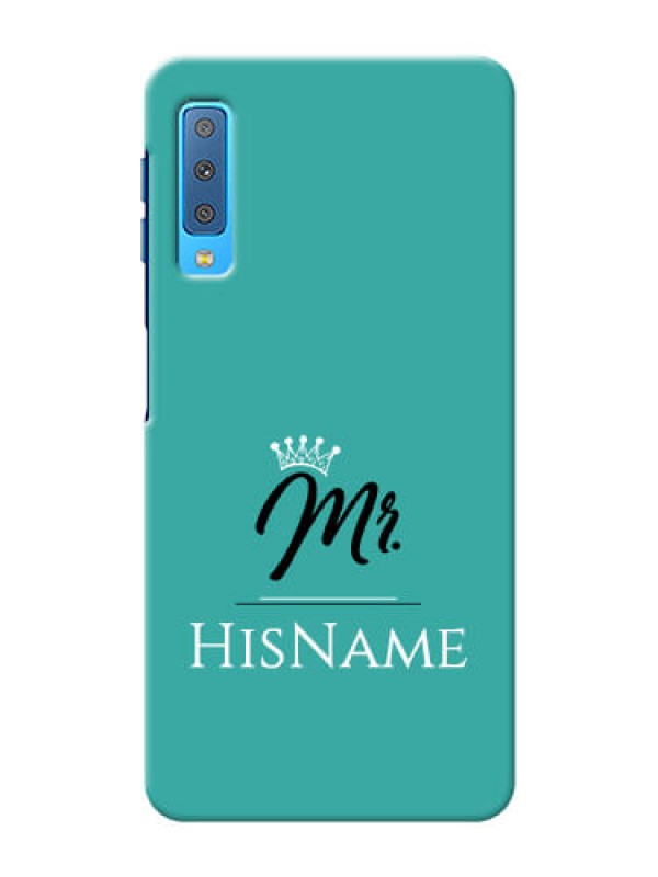 Custom Galaxy A7 2018 Custom Phone Case Mr with Name