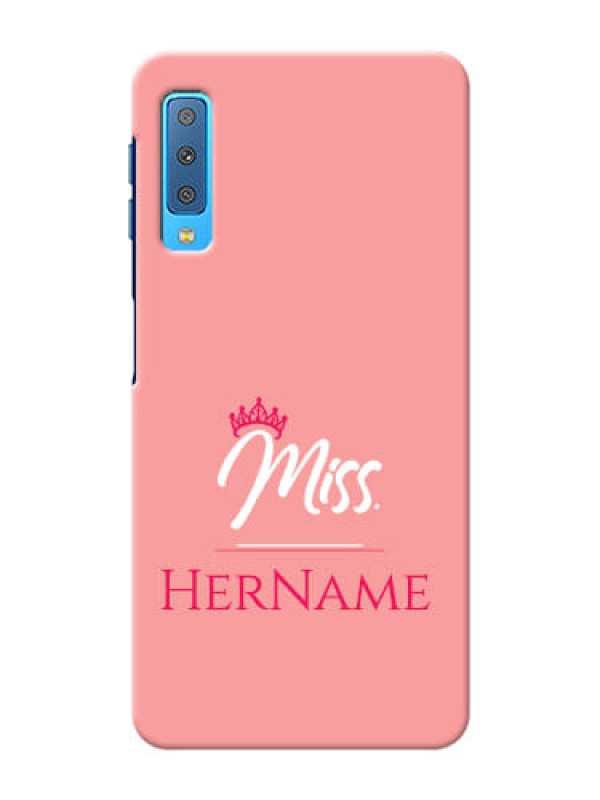 Custom Galaxy A7 2018 Custom Phone Case Mrs with Name