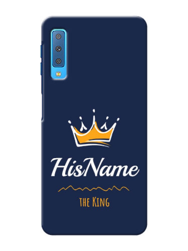 Custom Galaxy A7 2018 King Phone Case with Name