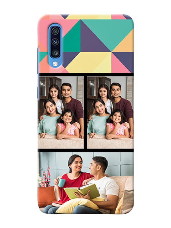 Custom Galaxy A70 personalised phone covers: Bulk Pic Upload Design