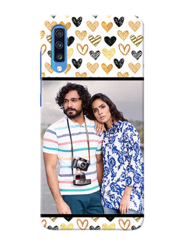 Custom Galaxy A70 Personalized Mobile Cases: Love Symbol Design