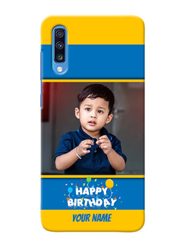 Custom Galaxy A70 Mobile Back Covers Online: Birthday Wishes Design