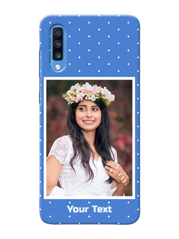Custom Galaxy A70 Personalised Phone Cases: polka dots design