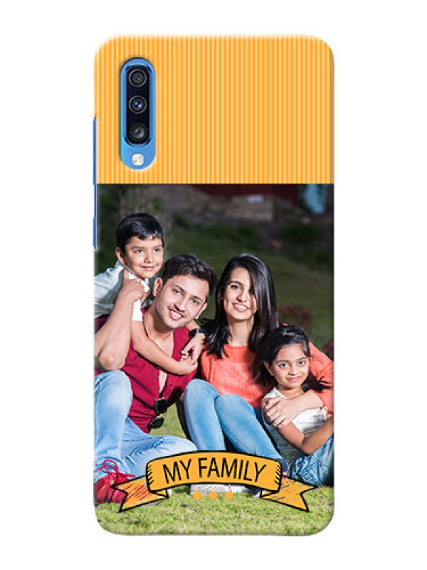 Custom Galaxy A70 Personalized Mobile Cases: My Family Design