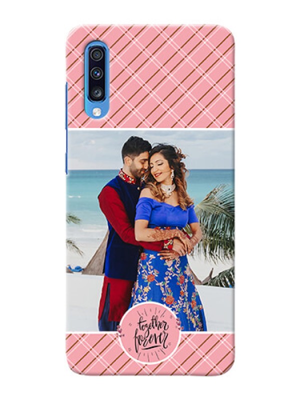 Custom Galaxy A70 Mobile Covers Online: Together Forever Design