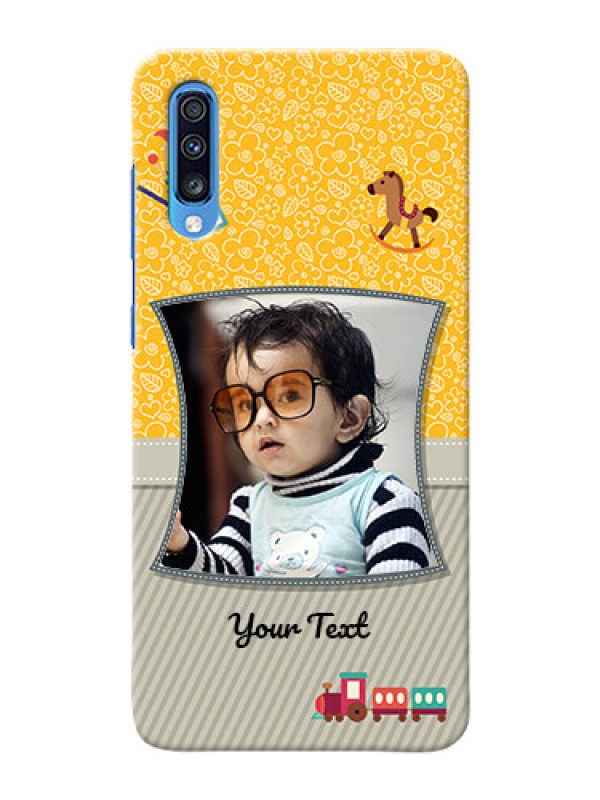 Custom Galaxy A70s Mobile Cases Online: Baby Picture Upload Design