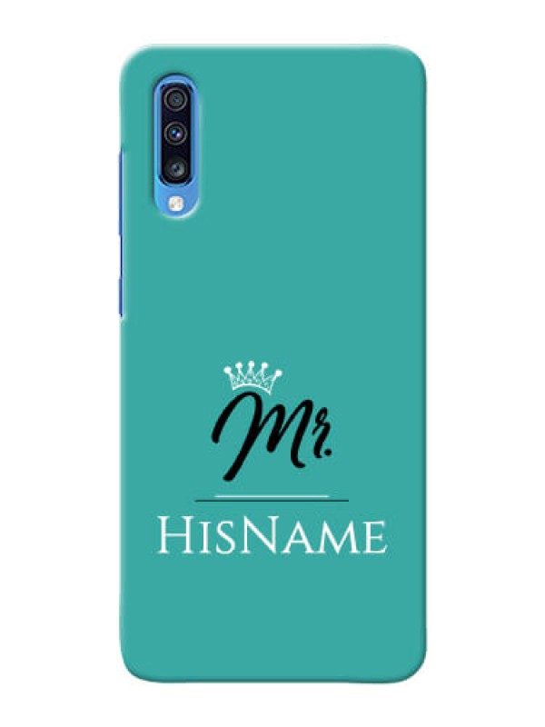 Custom Galaxy A70S Custom Phone Case Mr with Name
