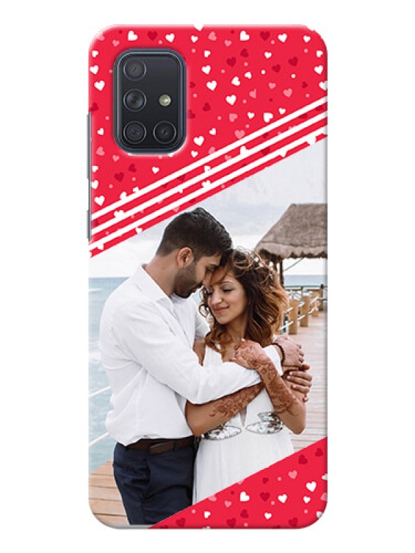 Custom Galaxy A71 Custom Mobile Covers:  Valentines Gift Design