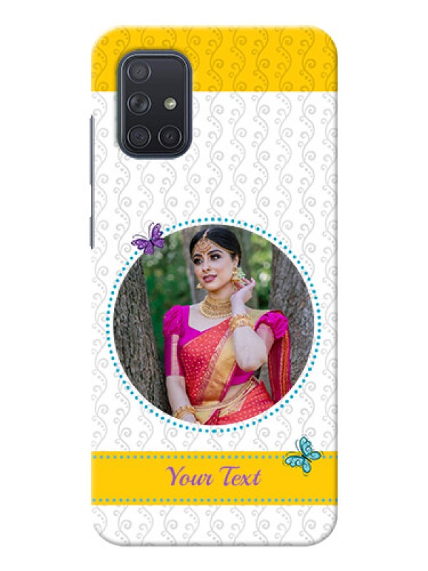 Custom Galaxy A71 custom mobile covers: Girls Premium Case Design
