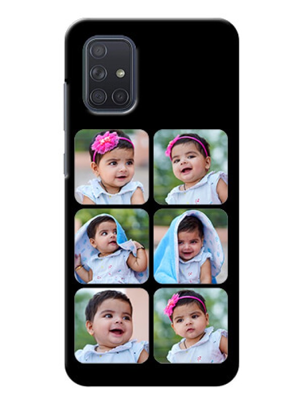 Custom Galaxy A71 mobile phone cases: Multiple Pictures Design