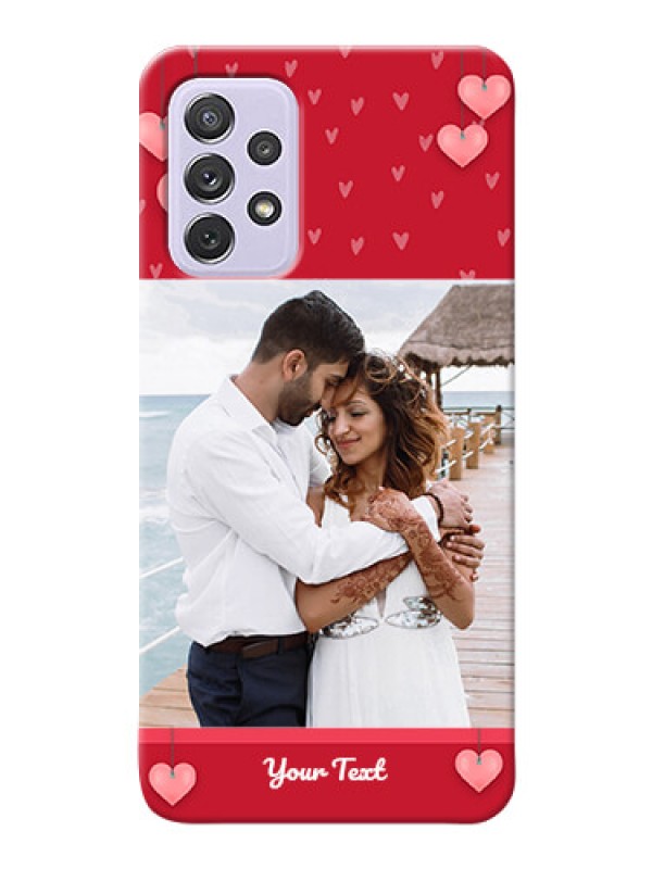 Custom Galaxy A72 Mobile Back Covers: Valentines Day Design