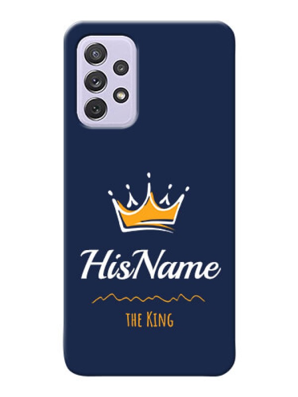 Custom Galaxy A72 King Phone Case with Name