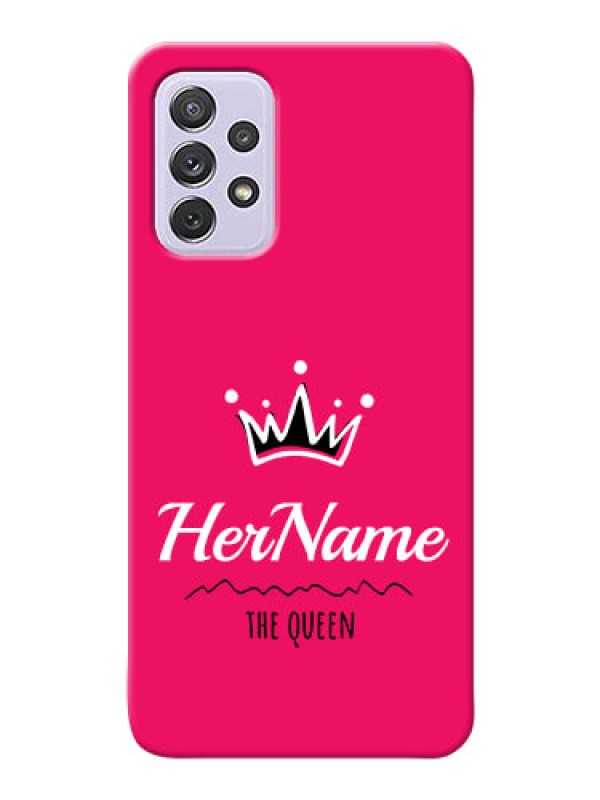 Custom Galaxy A72 Queen Phone Case with Name