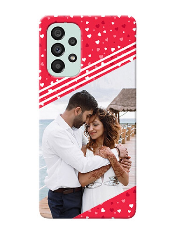 Custom Galaxy A73 5G Custom Mobile Covers: Valentines Gift Design