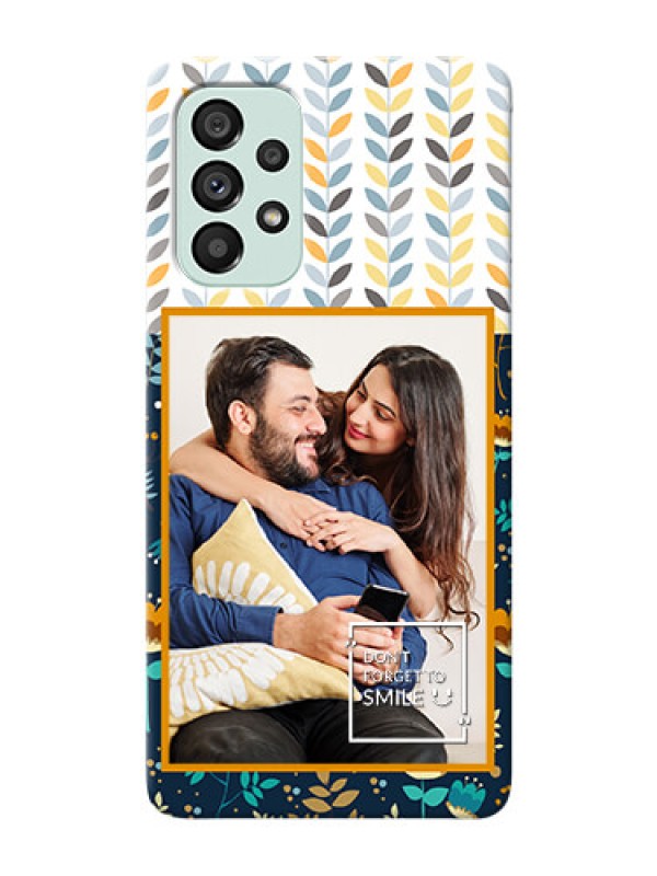 Custom Galaxy A73 5G personalised phone covers: Pattern Design