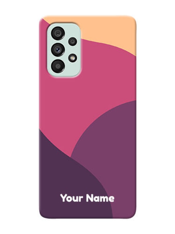 Custom Galaxy A73 5G Custom Phone Covers: Mixed Multi-colour abstract art Design
