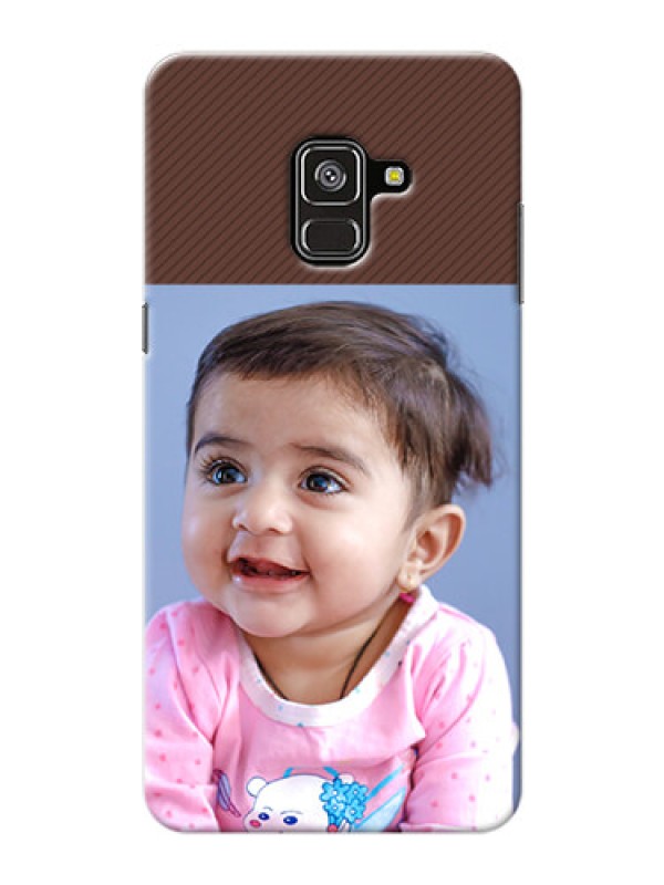 Custom Galaxy A8 Plus 2018 personalised phone covers: Elegant Case Design