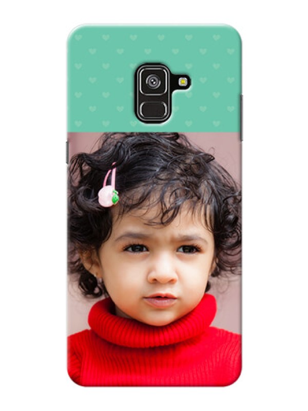 Custom Galaxy A8 Plus 2018 mobile cases online: Lovers Picture Design