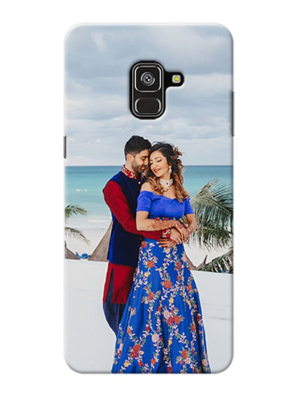 Custom Galaxy A8 Plus 2018 Custom Mobile Cover: Upload Full Picture Design