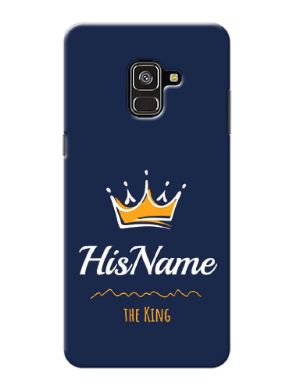Custom Galaxy A8 Plus 2018 King Phone Case with Name