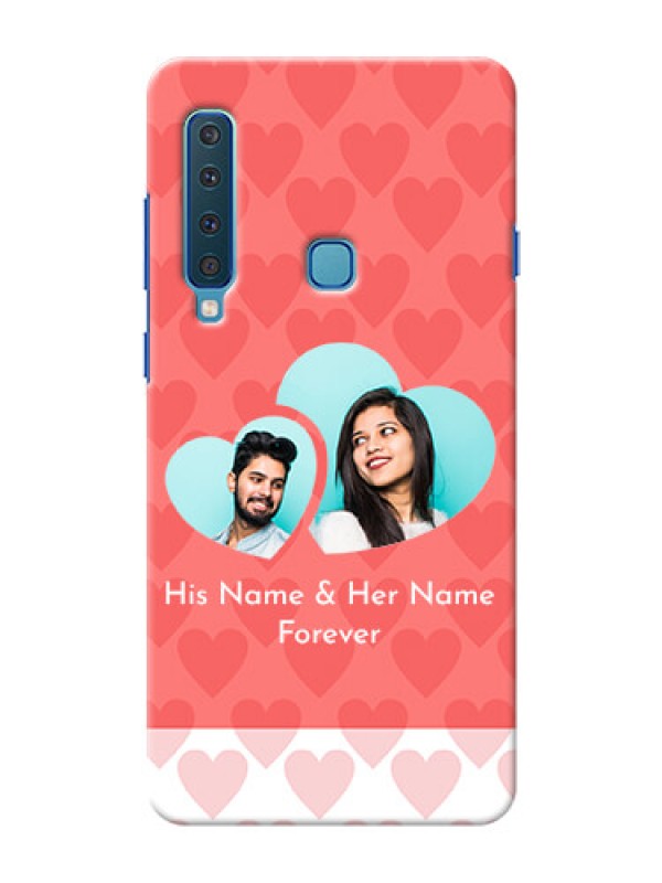 Custom Samsung A9 2018 personalized phone covers: Couple Pic Upload Design
