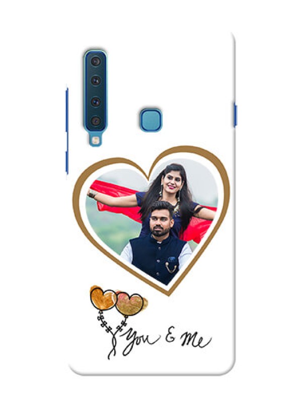 Custom Samsung A9 2018 customized phone cases: You & Me Design