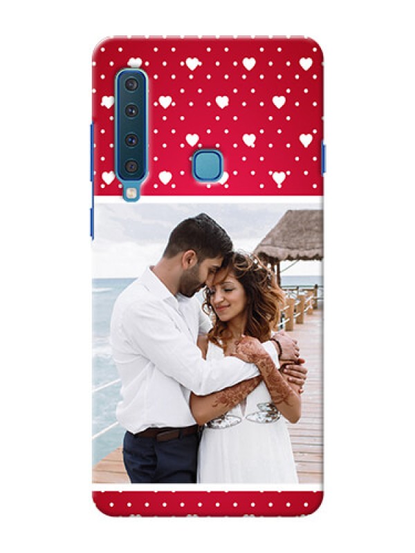 Custom Samsung A9 2018 custom back covers: Hearts Mobile Case Design