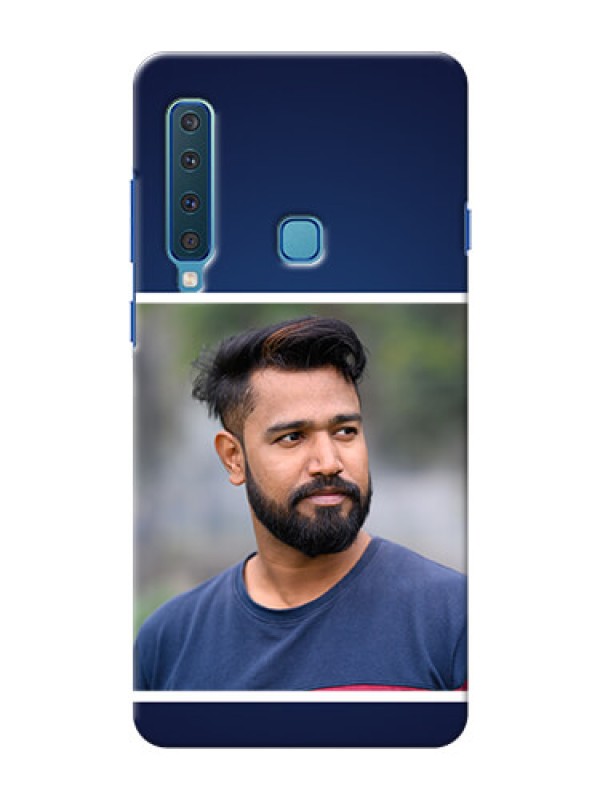 Custom Samsung A9 2018 Mobile Cases: Simple Royal Blue Design