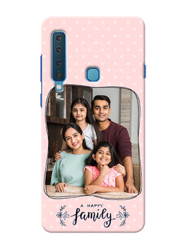 Custom Samsung A9 2018 Personalized Phone Cases: Family with Dots Design