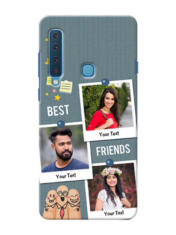 Custom Samsung A9 2018 Mobile Cases: Sticky Frames and Friendship Design