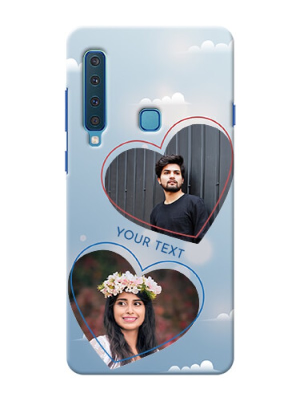 Custom Samsung A9 2018 Phone Cases: Blue Color Couple Design 