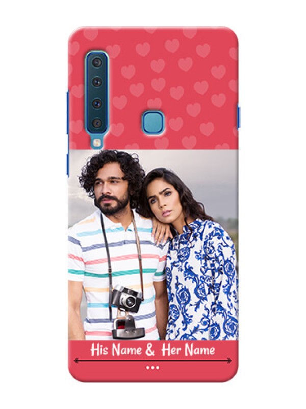 Custom Samsung A9 2018 Mobile Cases: Simple Love Design