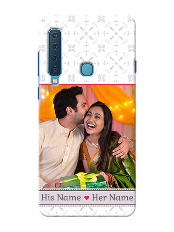 Custom Samsung A9 2018 Phone Cases with Photo and Ethnic Design