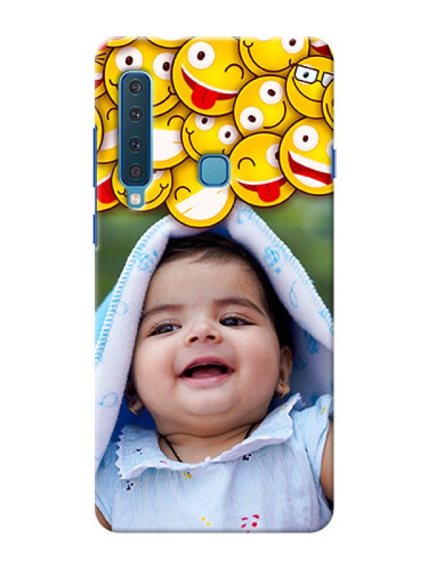 Custom Samsung A9 2018 Custom Phone Cases with Smiley Emoji Design