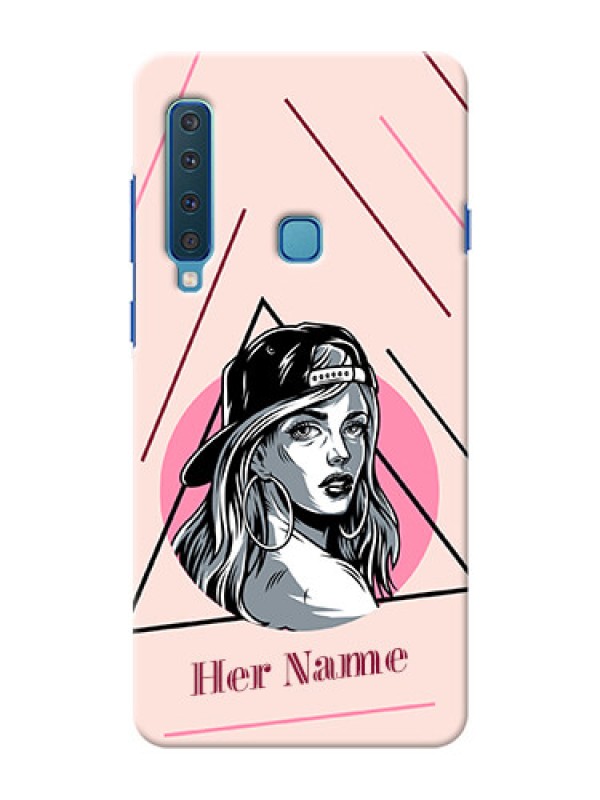 Custom Galaxy A9 2018 Custom Phone Cases: Rockstar Girl Design