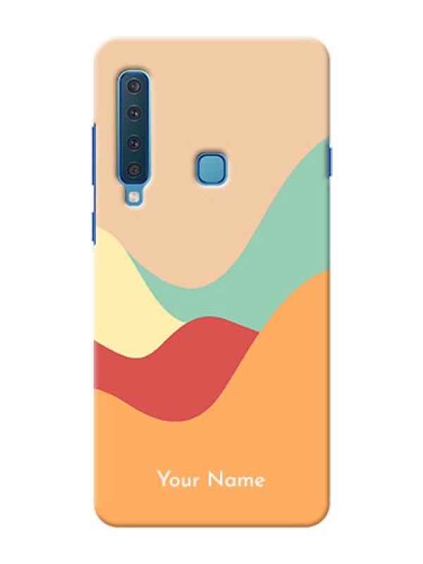 Custom Galaxy A9 2018 Custom Mobile Case with Ocean Waves Multi-colour Design