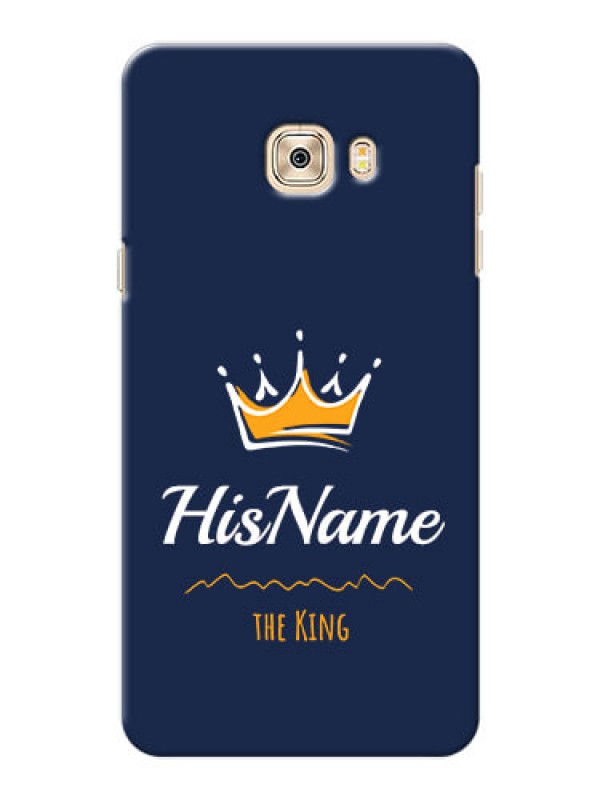 Custom Galaxy C7 Pro King Phone Case with Name