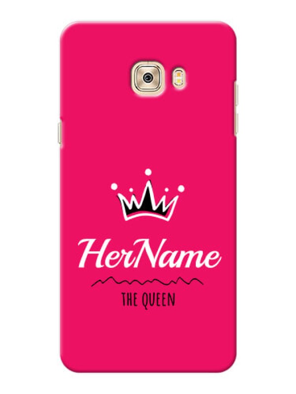 Custom Galaxy C7 Pro Queen Phone Case with Name