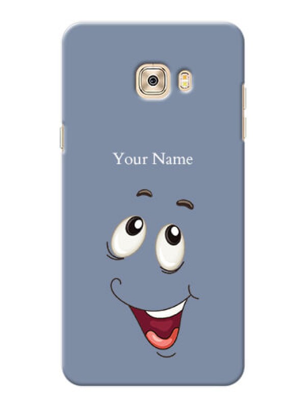 Custom Galaxy C7 Pro Phone Back Covers: Laughing Cartoon Face Design