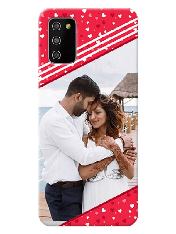 Custom Galaxy F02s Custom Mobile Covers:  Valentines Gift Design