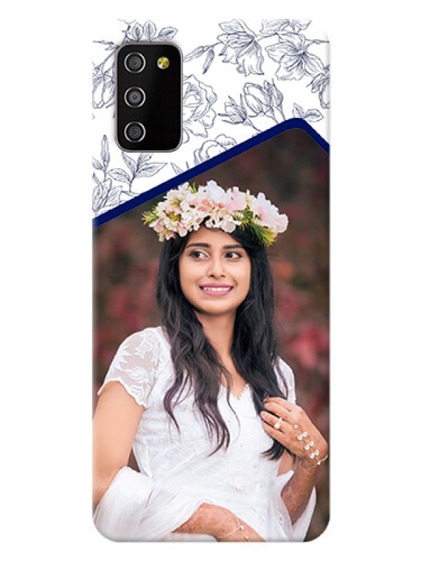 Custom Galaxy F02s Phone Cases: Premium Floral Design