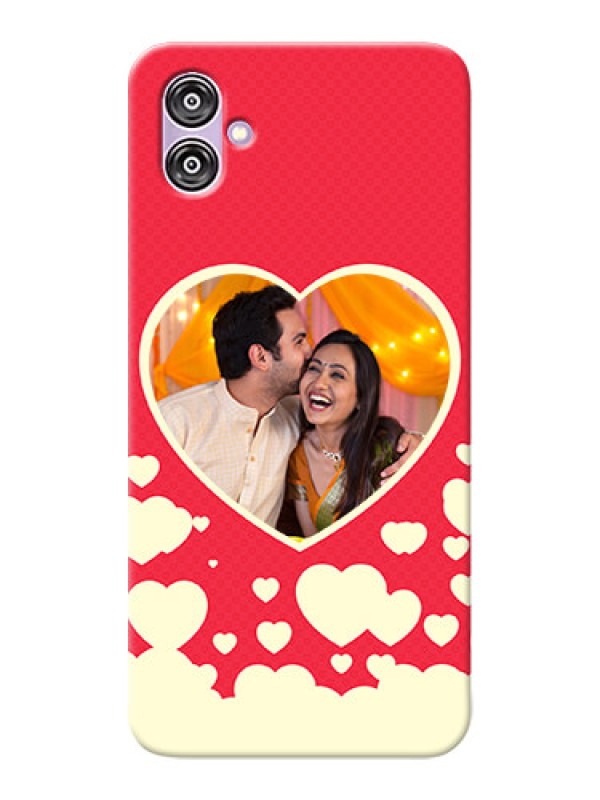 Custom Samsung Galaxy F04 Phone Cases: Love Symbols Phone Cover Design