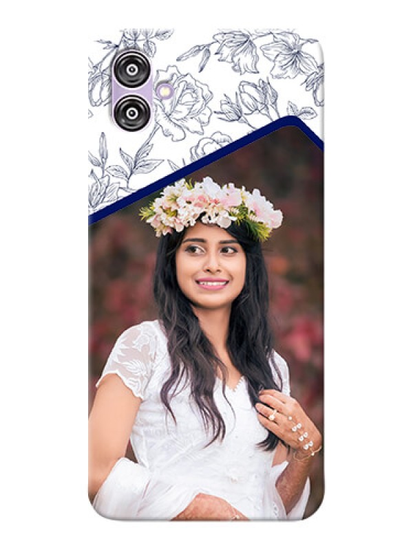 Custom Samsung Galaxy F04 Phone Cases: Premium Floral Design