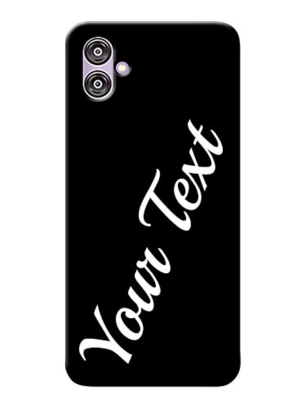 Custom Samsung Galaxy F04 Custom Mobile Cover with Your Name